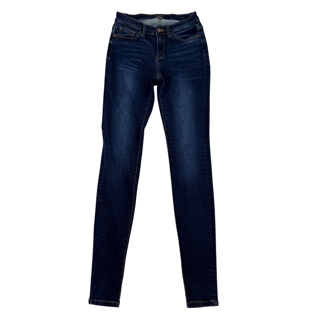 Judy Blue Los Angeles Skinny Fit Dark Wash Jeans JB82152DK Size 3/26 Stretch